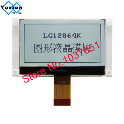 128x64 COG Lcd Display Module Screen 3.3V ST7565P COG LED serial SPI ST7567 ST7565R Good Quality LG12864K blue or white