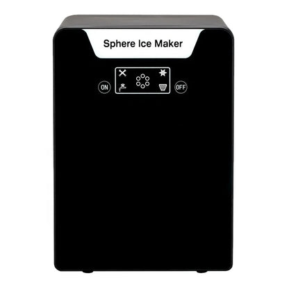 ETL/CE Counter Top Home Sphere Ice Machine Crystal Ice Ball 4Pcs Per Cycle 160Pcs and 10Kgs Per Day for Cocktails Drinks Whiskey