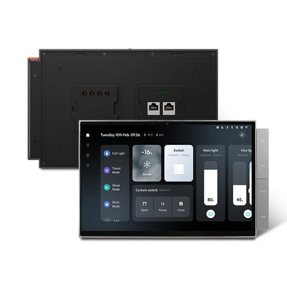 TUOAN Tuya Smart 10 Inch Touch Screen Control Panel Smart Home System  Wifi Zigbee Blue Tooth Gateway Built-in Alexa