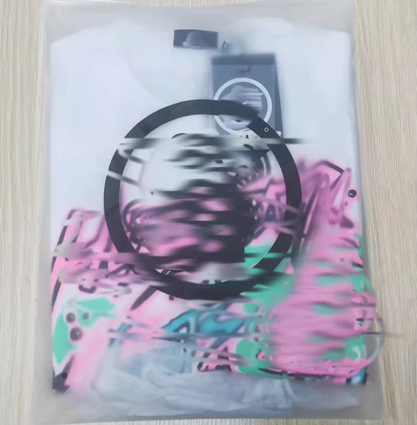 Factory Direct Sale Trend Hell and Star NFC Series Printed Cotton Men's and Women's Loose Short Sleeve Casual Summer T