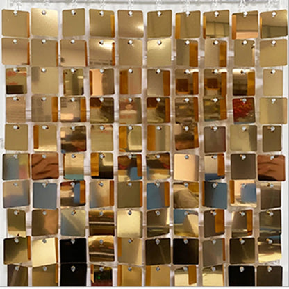 Birthday Backdrop Shimmer Sequin Backdrop Panels Shimmer Wall Red for Wedding Party Baby Shower Background Wall Decor