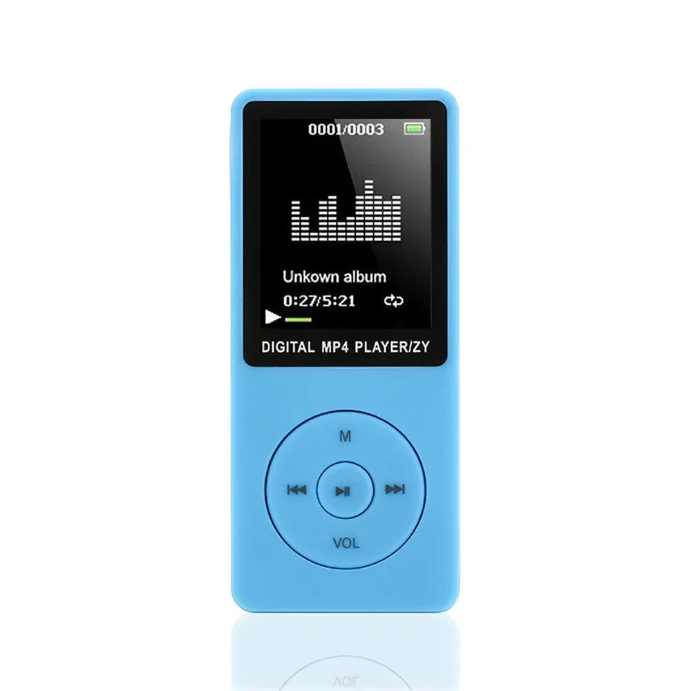 KLW Digital Video MP3 MP4 Music Media Player 1.8" LCD Support 32GB TF Card FM Radio Home Photo Sport Tool