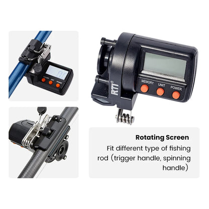 High Quality ABS Plastic Fishing Counter Fishing Depth Counter
