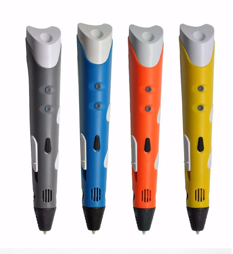 Factory Direct Sale 3D Painting Printing Pen 12V Metal Motor PLA 3 m 3 Color Consumables 3d Printing Pen