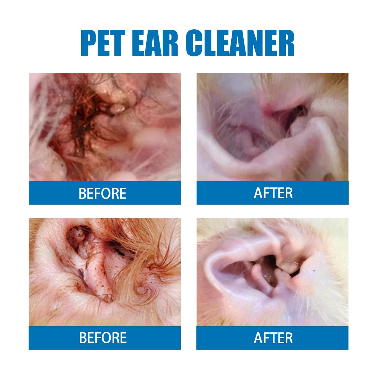 Pet Cleaning Finger Wipes Ear Care Finger Sleeves to Remove Earwax Ear Mites Ear Cleaning Care Pet
