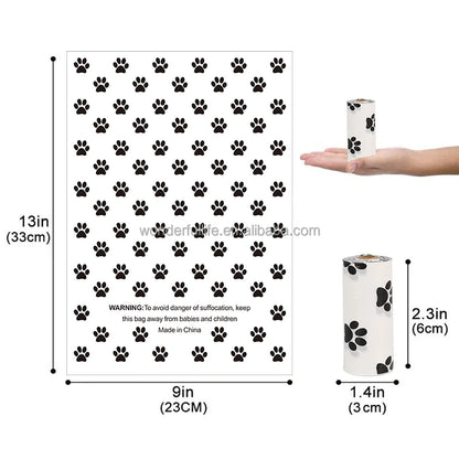 OEM  ODM Pet Poop Bag Eco Corn Starch Poop Bag Dog Poop Bags Biodegradable for Dogs