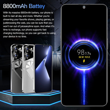 New Product 7.3 Inch 16GB+1TB 6800 MAh 5G Smartphone t Echno Phone Original Povo 5 Pro Mobile Phone Android 13.0 Telephone