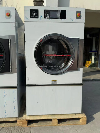 Commercial Electric Dryer Machine Fully Automatic Single Tumble Dryer Stainless Steel Condition New for Clothes Drying