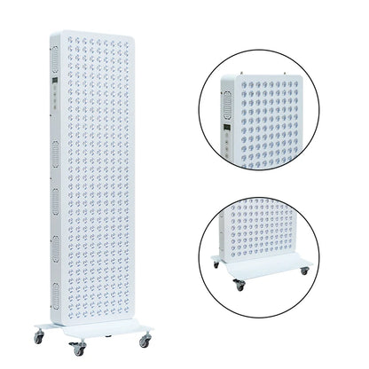 1500W Full Body Infrared Light Therapy Machine 660nm 850nm PDT LED Red Light Therapy Panel Device Home & Office Medical Use