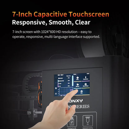 TRONXY 800 PRO FDM 3D Printer Heated Bed Filament Detection Automatic Features Supports PLA/ABS/PETG 1.75-3.0mm Filament
