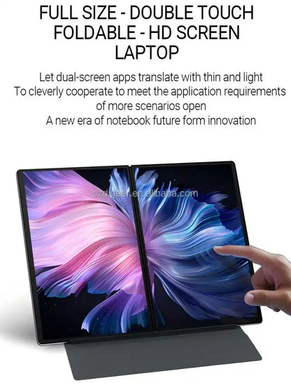 New Factory Price Notebook Computer Dual 14 Inches Touchscreen 16GB ROM 1TB SSD Intel N150 CPU English IPS Metal Casing Windows