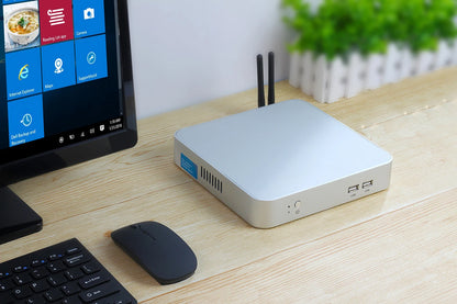 Mini PC HTPC Core i5 3317U 4200U Windows 10 Cooler Fan 8G RAM DDR3L Gaming Mini Computer HDMI Wifi Office Home Desktop minipc