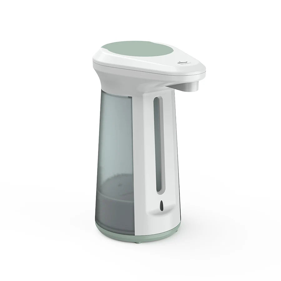 Modern Non-Contact ABS Plastic Foam Pump Automatic Soap Dispenser for Home Hotel Use Refillable Bottle for Bathroom Kitchen