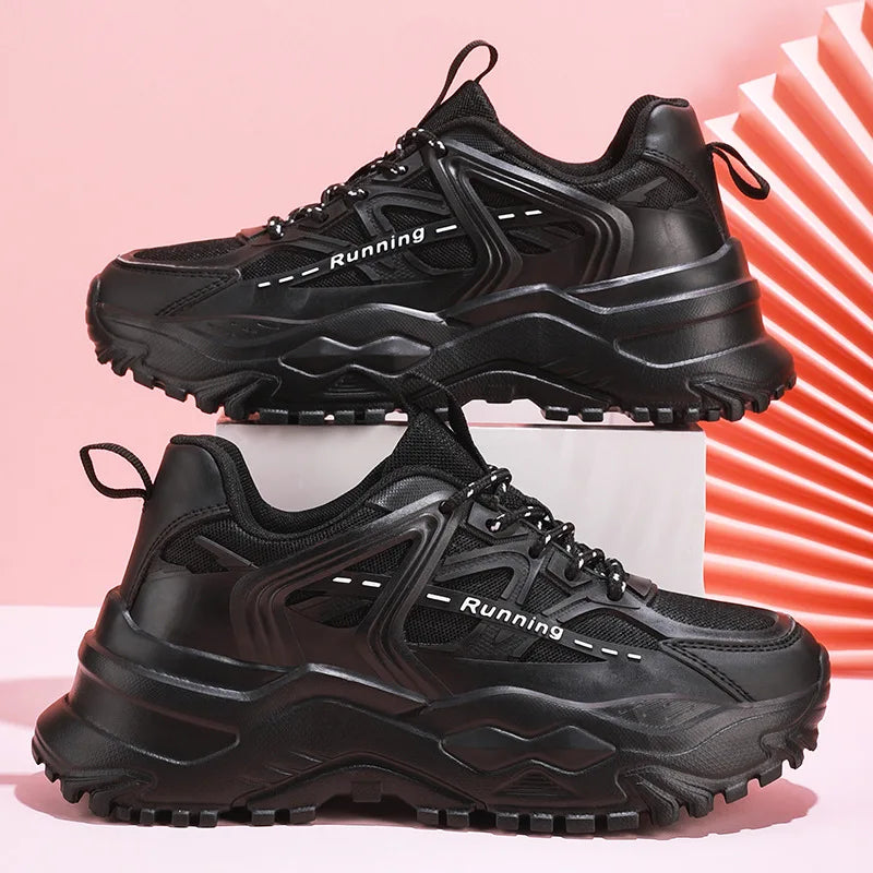 Women's & Men's 2026 Lighted Summer Platform Flat White Pink Casual Trainers Chunky Sport Sneakers Running Walking Shoes