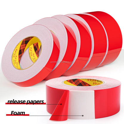 Double Sided Heavy Duty PE Tape for Indoor/Outdoor LED Strip Lights Bag Sealing Home Office Décor Industrial Grade Quality