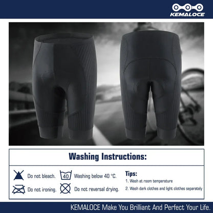 KEMALOCE Cycling Shorts MTB Men Shorts 2022 Summer Cycling Trousers Women Bicycle Short Tights Pro Bike Bicycle Team
