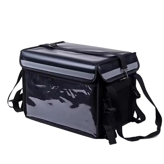 Wholesale Large Capacity Thermal Fast Food Insulated Backpack Hot Pizza Lunch Takeaway Cooler Food Delivery Bag for Bike by PDG ibma