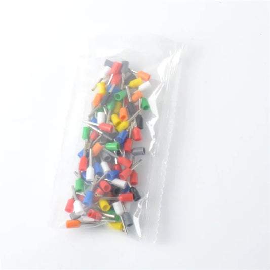 100 pieces/package E0508 E7508 E1008 E1508 E2508 insulated bushing junction box cable end wire connector crimping terminal by PDG ibma