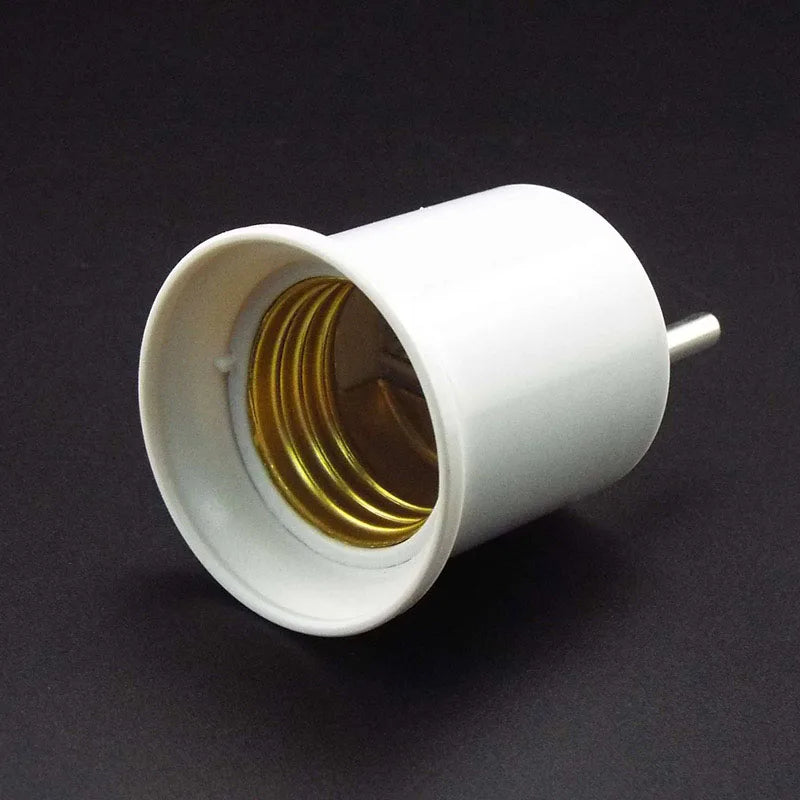 EU plug E27 Lamp led bulbs Base To EU US Plug power Socket Lamp Holder Converter Adapter for Light Bulb Lamp
