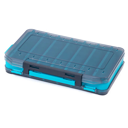 19.5*13.5*3.5cm Professional Lure Bait Double-sided Storage Fishing Gear Box Fishing Supplies Accessories Fishing Tool Box