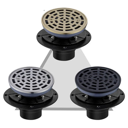 Bathroom Shower Floor Drain Flange Design for Bathroom Round Shower Drain