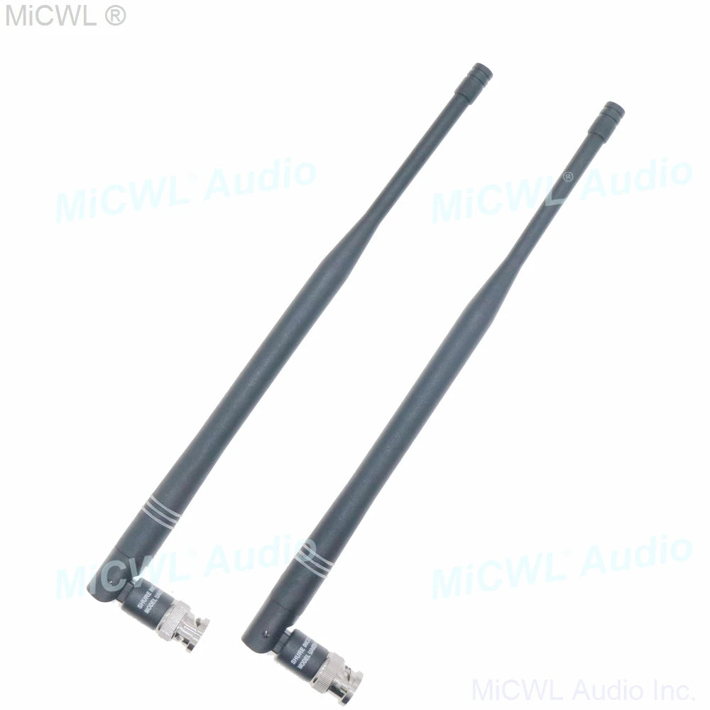 2pcs 10.1" Aerial Antenna For Shure UHF ULX SLX UR PGX UA820 Wireless Receiver 472-542MHz 542-635Mhz 638-698MHz 774-865MHz