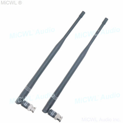 2pcs 10.1" Aerial Antenna For Shure UHF ULX SLX UR PGX UA820 Wireless Receiver 472-542MHz 542-635Mhz 638-698MHz 774-865MHz