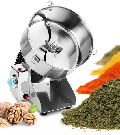 Small Household Electric Swing Type 1500g Dry Food Beans Powder Grinding Machine