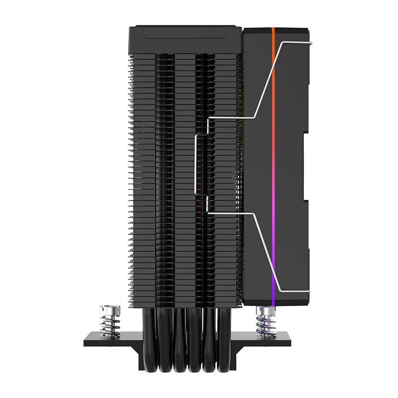 LOVINGCOOL Custom Intel CPU Cooler RGB 115x Radiator PC TDP 220W Quiet Cooler 120mm Cooling Fan for Gaming Case PC CPU Coolers