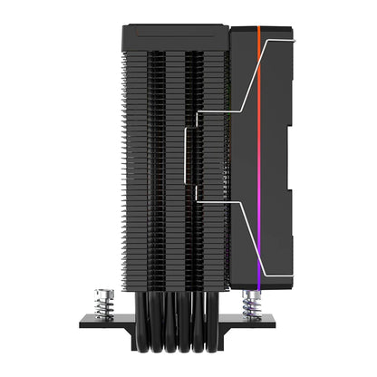 LOVINGCOOL Custom Intel CPU Cooler RGB 115x Radiator PC TDP 220W Quiet Cooler 120mm Cooling Fan for Gaming Case PC CPU Coolers