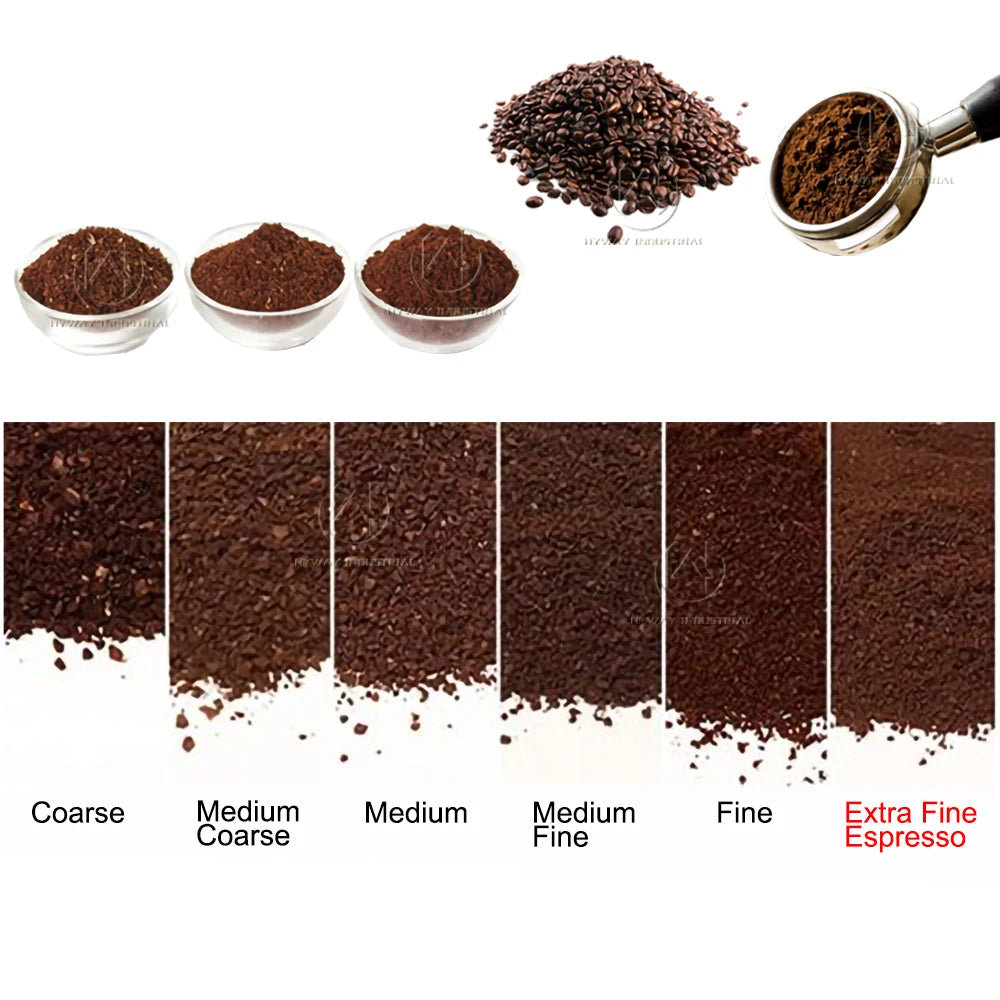 HY 40-100KG Powder Grinder Coffee Grinder Burr Commercial Coffee Grinder Stainless Steel