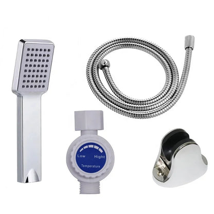 Cost Efficient 6.5 KW Electric Tankless Shower Water Heaters for Outdoor Household Hotel-Wall Mounted Plastic Storage Bathrooms