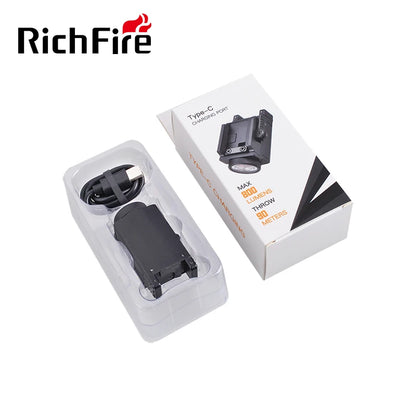 High-Powerful 800Lm Green Tactical LED Flashlight Aluminum Alloy Body Waterproof with Custom Logo for Outdoor Use