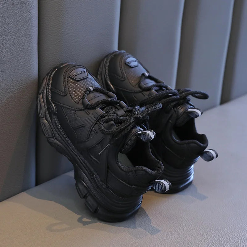 Platform Sole Casual Shoes Shallow Mouth Women's Dad Shoes Middle Heel  Students Sneakers Shopping Working Dress