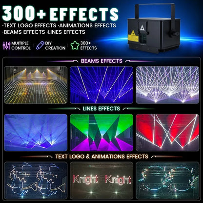 USA Stock Wedding Club Dmx Animation 6w Mini Laser Stage Lighting Price No Import Taxes