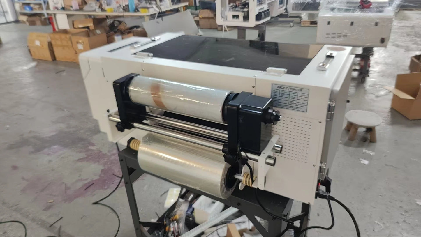 Unic 2025 New Arrival A3 UV DTF Printer with Laminator for Small Businesses AB Film Print 1 Year Warranty