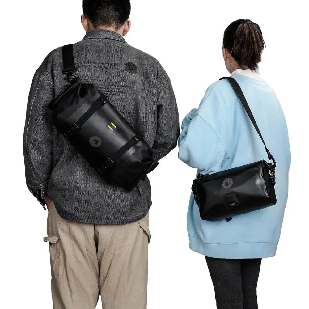 Rhinowalk Bike Handlebar Bag Waterproof Big Capacity 4L-12L  Frame Front Tube Cycling Bag Trunk Pannier Bike Accessories