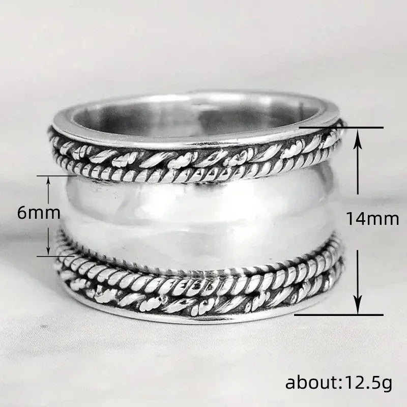 H348 Stainless Steel Wedding Band Classic Unisex Ring Plain Design For Wedding Occasion