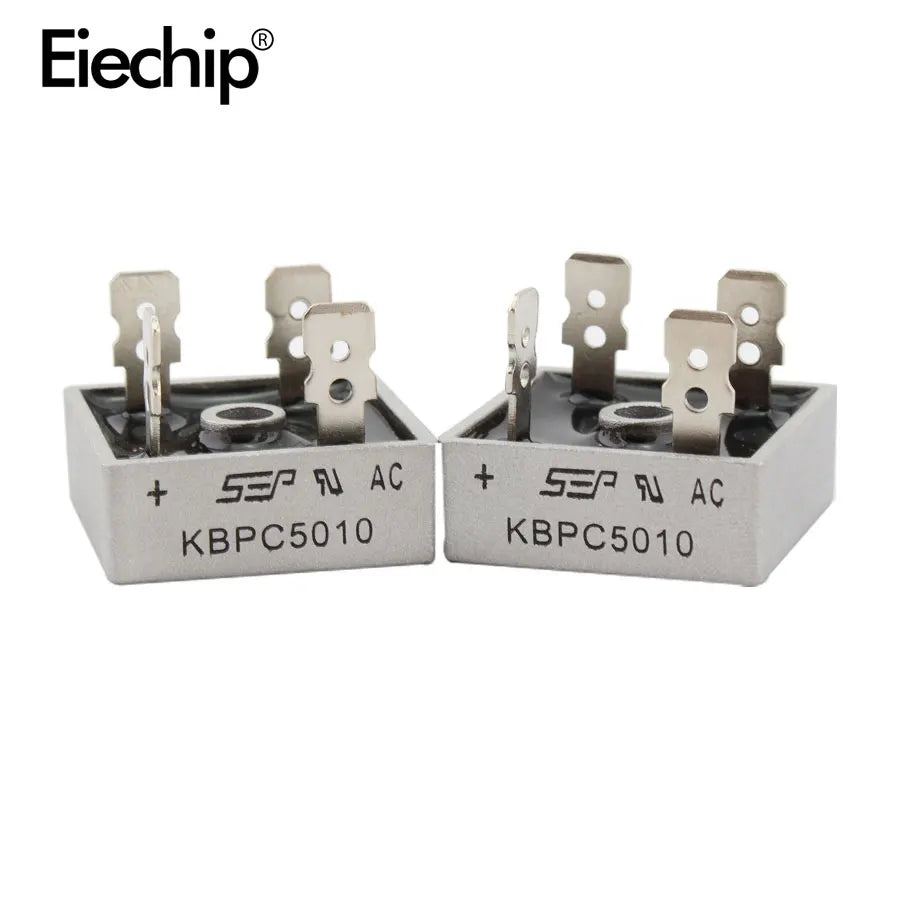 2PCS/Lot KBPC5010 Diode bridge rectifiers diodes 50A 1000V KBPC 5010 power rectifier diode electronic components
