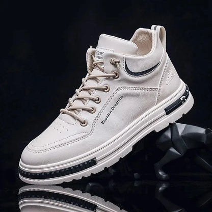 New Autumn Sports All-in-one Thick Sole Anti-slip and Wear-resistant Casual Sports Shoes Men Sneaker Casual