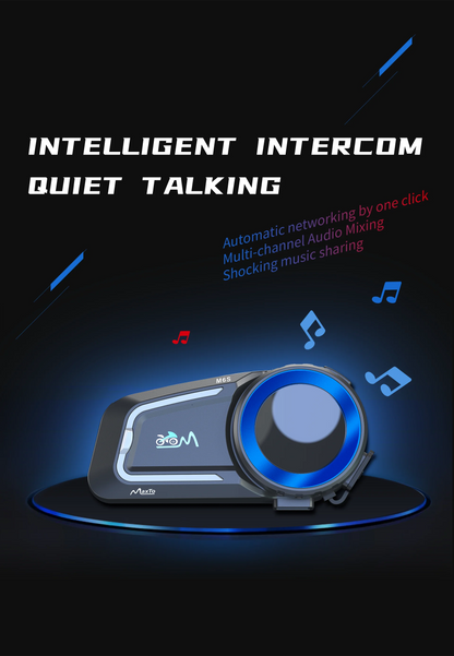 Multiplayer Intercom MaxTo M6S Motorcycle Helmet Headset 1000  for 8people  Intercom Range