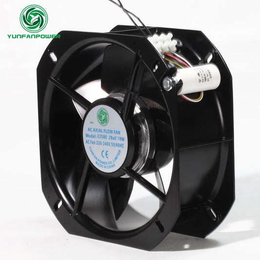 225mm Metal Blade AC Cooling Fan/ac Axial UPS Fan /22580 mm 9inch 380v Volt Fan by PDG ibma
