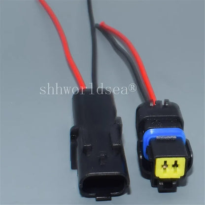1PCS 2 3 4 5 6 Pin female automotive waterproof wire harness connector Electrical Plug for Peugeot Renault Citroen