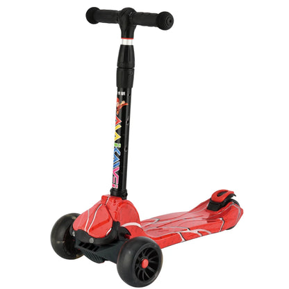 High Quality Foldable Kick Scooter Three Wheel Children Scooter with Led Light