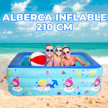 Family Inflatable Pool Mexico B2004 JUG.23.210*135*55