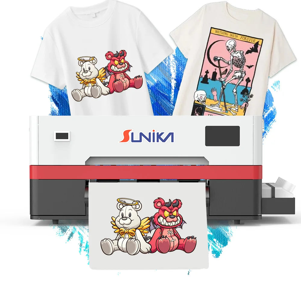 Sunika A3 DTF Printer Transfer T-shirt Printer Machines Direct to Film Printer with XP600
