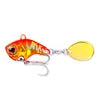 Vib Fishing Lures Hard Mental Lure with Fishing Hook Fishing VIB Lure 2.5CM-9G-10#