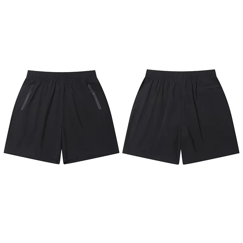 In Stock Custom Fitness Gym Running Hiking Water-Resistant Quick Dry Lightweight Multi-Pockets Outdoor Active Shorts for Men