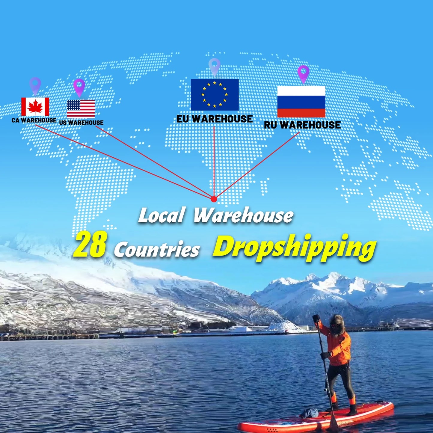 BR Free Shipping Dropshipping Factory Supply Surfboard sup Board Paddle sup Tabla De Surf Inflatable Paddle Board Paddle Surf