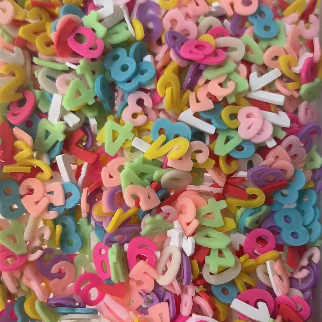 High Quality Polymer Clay Sprinkles and Mix Clay Slices for Slime Filler DIY Christmas Decorations and Crafts